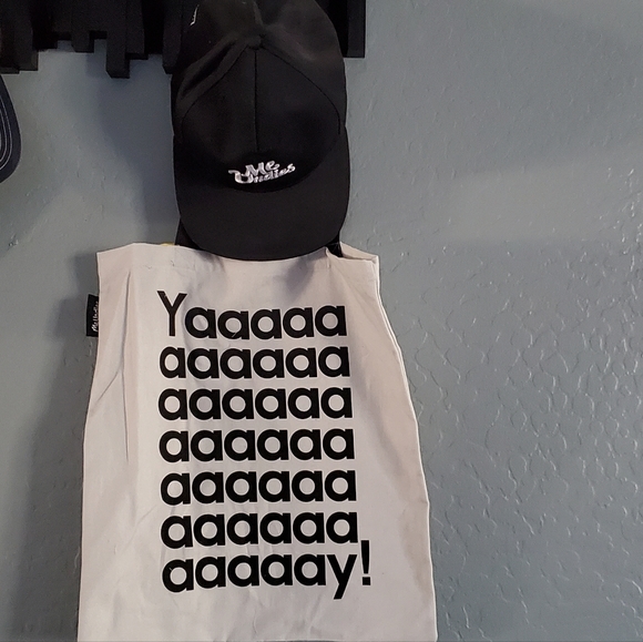 MeUndies Accessories - MeUndies snap-back baseball cap and tote